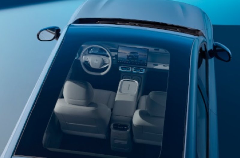 car from a birds eye view