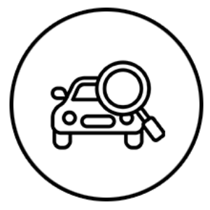 ca diagram with magnifying glass