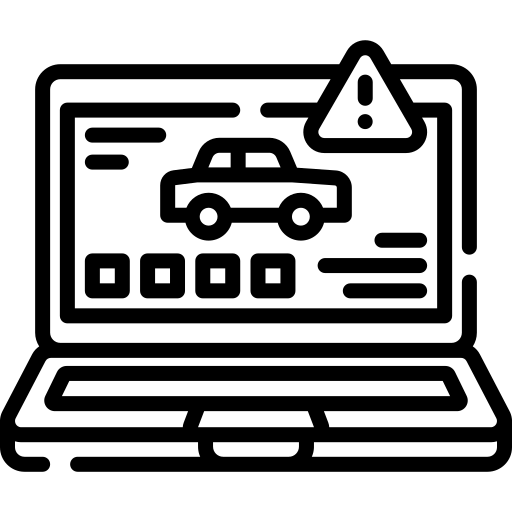 Line drawing of a horse in motion, viewed from the side.