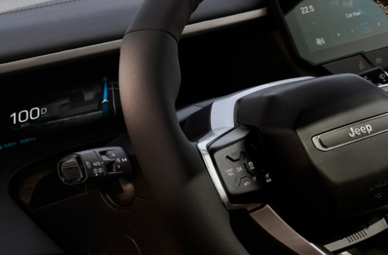 close up of the dashboard