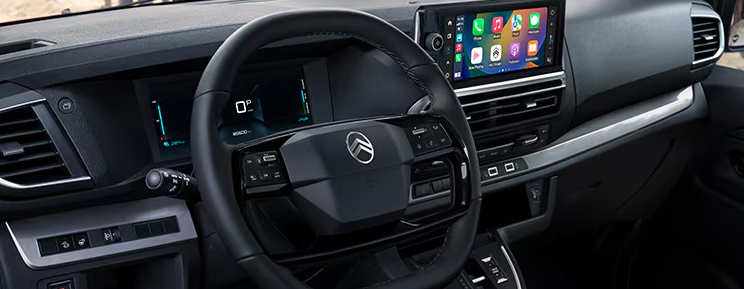 interior of the car