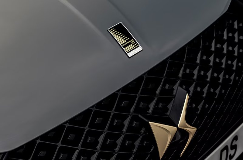 close up of the front of the car