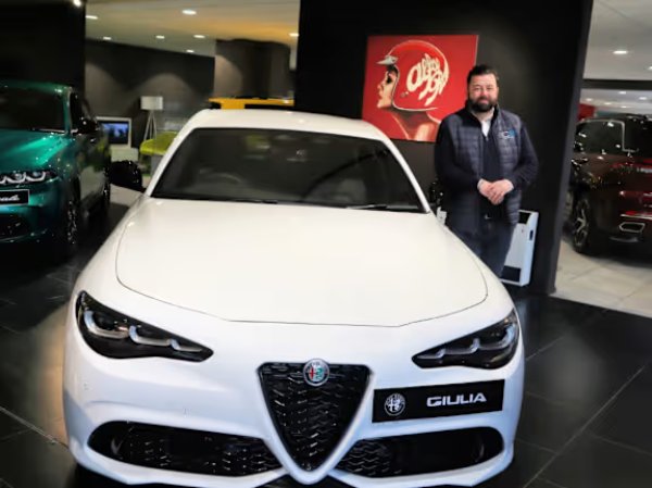 Graham With Giulia Medium