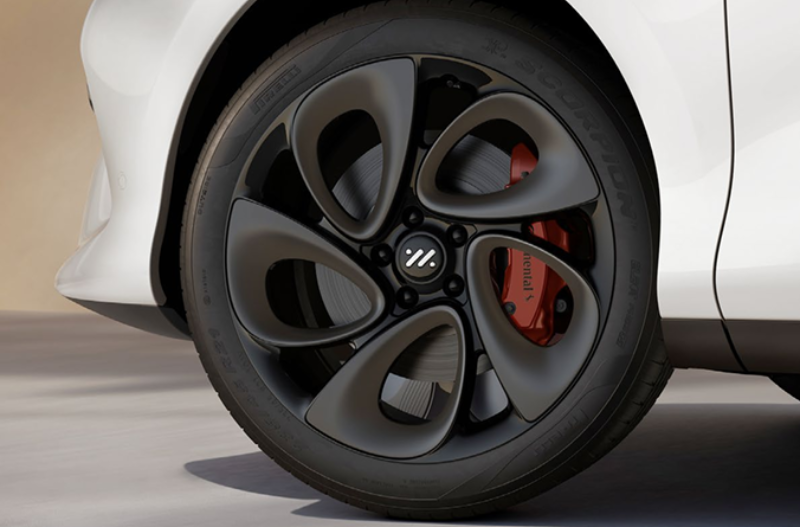 CLOSE UP of wheel