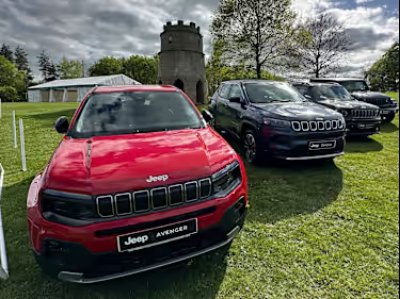 Jeep Durham at Zetland Point to Point 2026