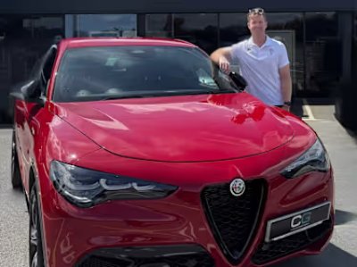Jimmy Neesham Drives an Alfa Romeo Stelvio