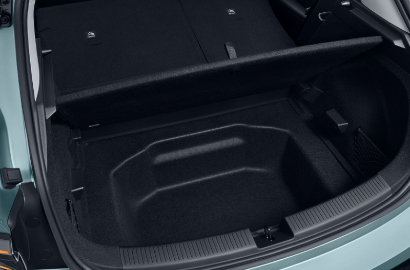 close up of the boot of the car