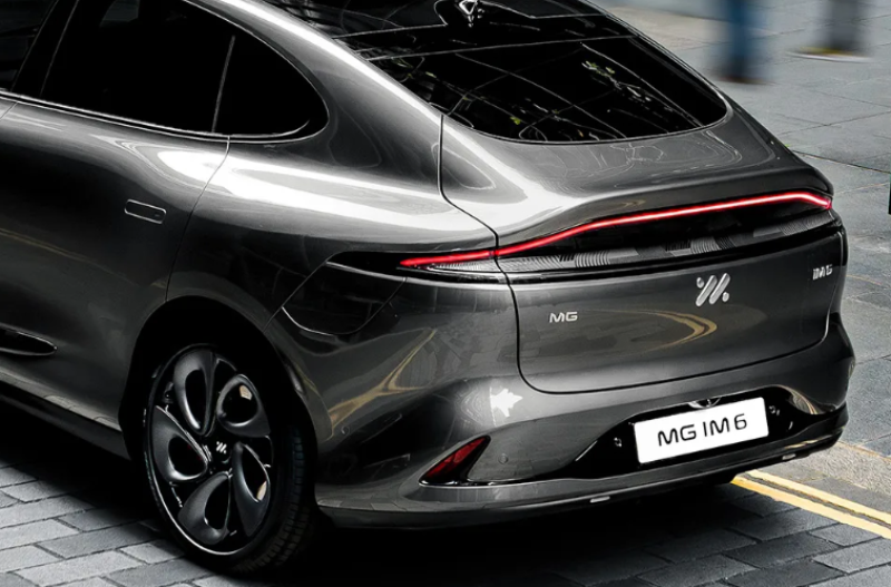 rear of the car