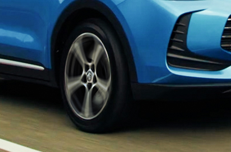 close up of hte wheel
