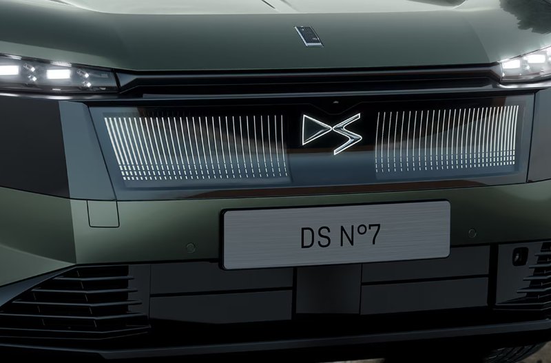 close up of the front of the car