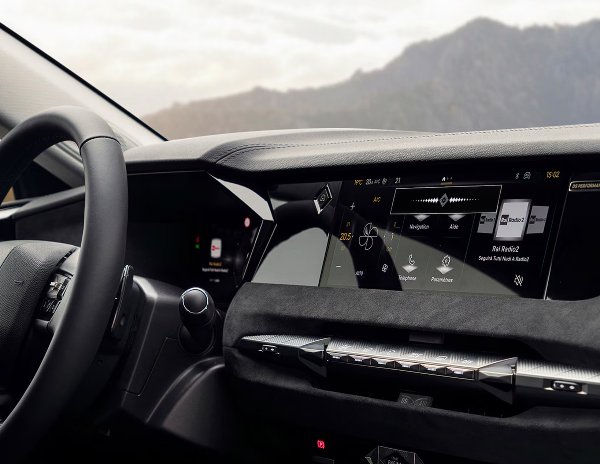 close up of the dash