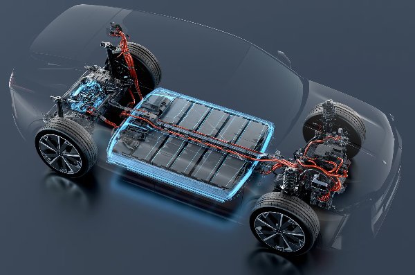 diagram of the skeleton of the car