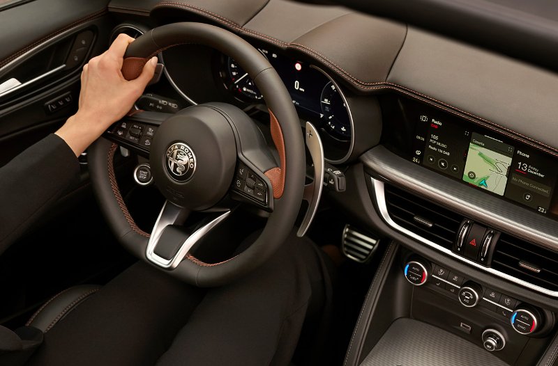 close up of the interior dashboard of a car