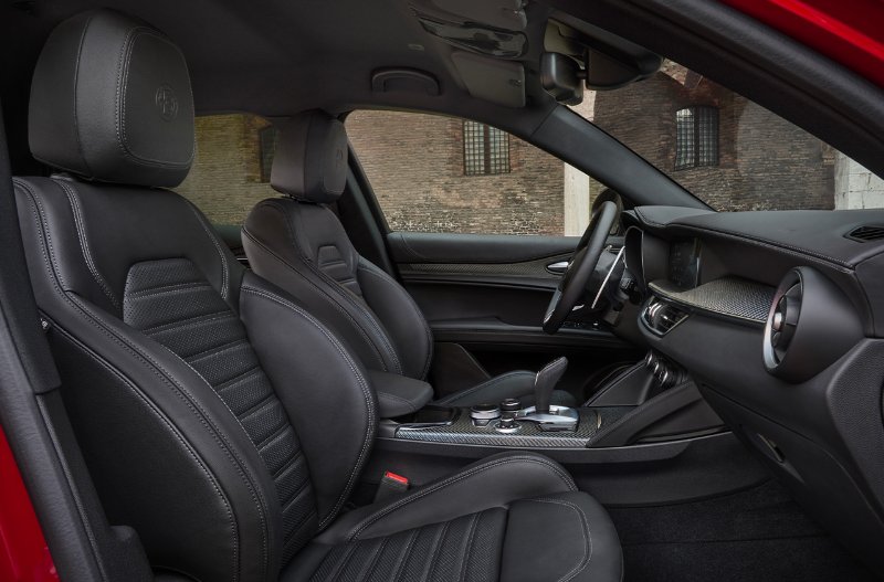 Close up of the seats